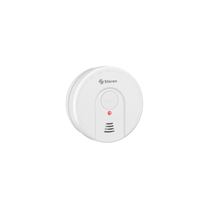 Alarma de Humo Steren con Zumbador Tono de 85 dB
