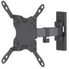 Soporte TV Manhattan 13? a 42?20 Kg Pared Movimiento Articulado Color Negro