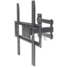 Soporte TV Manhattan 32? a 55? 35 Kg Pared Movimiento Articulado Curvas/Planas Color Negro