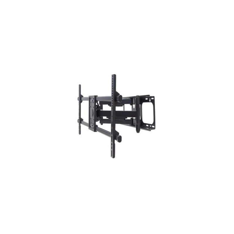 Soporte TV Manhattan 37? a 90? Pared Movimiento Articulado Curvas/Planas Color Negro