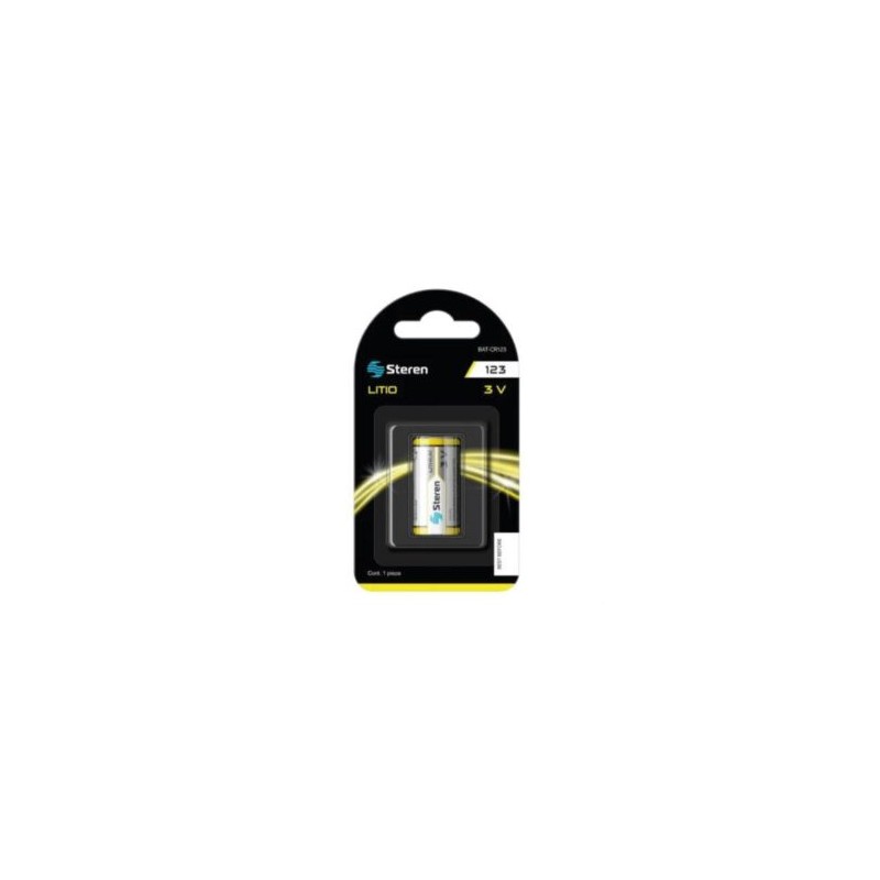 Pila Steren Litio Tipo Cilindro 1400 mAh 1 Pieza