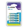 Pilas Recargables Steren «AAA» NiMH 600 mAh Paquete C/4