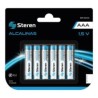 Pilas Steren Alcalinas Tipo «AAA» 1.5V C/12 Pzas