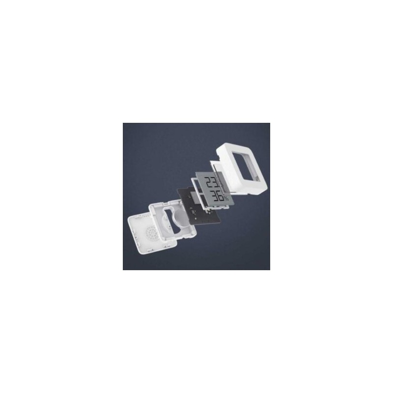 Sensor de Temperatura y Humedad Xiaomi Pantalla 1.5? Alcance 10m Bluetooth Color Blanco
