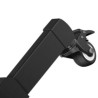 Soporte Steren Móvil para TV 19? a 83? Con Repisa Soporta Hasta 60kg Color Negro