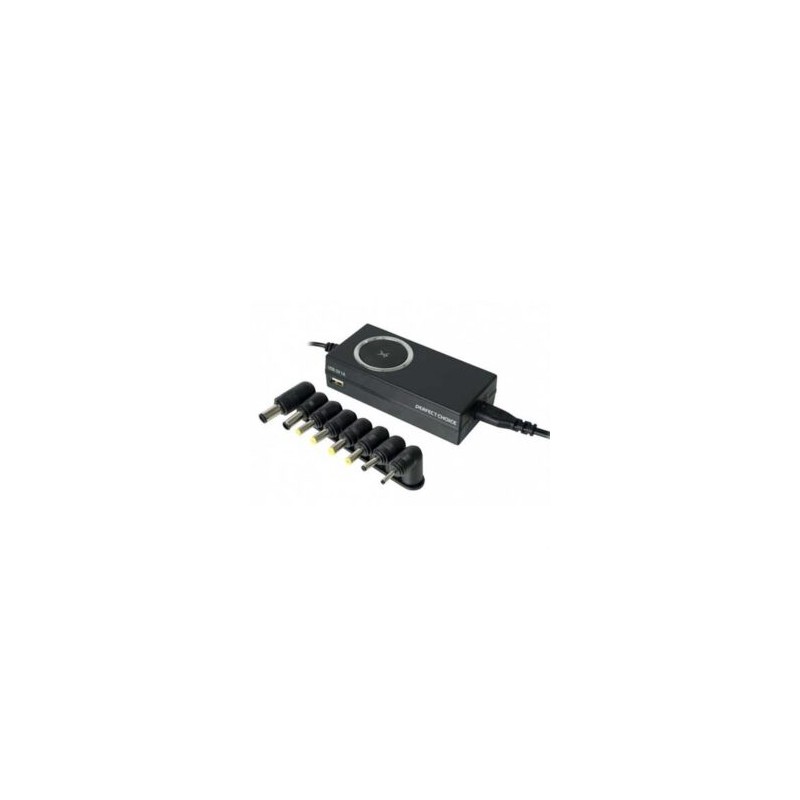 Adaptador Perfect Choice Automático de Corriente para Laptop Color Negro