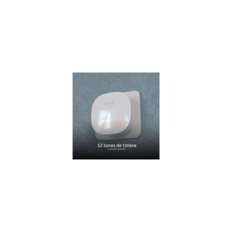 Timbre Inteligente con Cámara Nexxt Home NHC-D100 FHD 1080p 110° Micrófono Parlante y Sensor Integrados