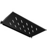 Bandeja Nexxt Solutions NPS-V11U3B Sencilla con Rejilla de 1U 19? Acero Color Negro