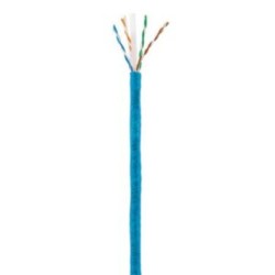 Bobina Cable Intellinet Cat 6 UTP 305m Sólida Color Azul