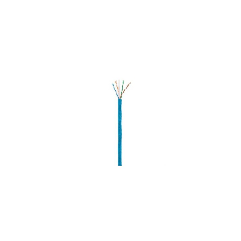Bobina Cable Intellinet Cat 6 UTP 305m Sólida Color Azul