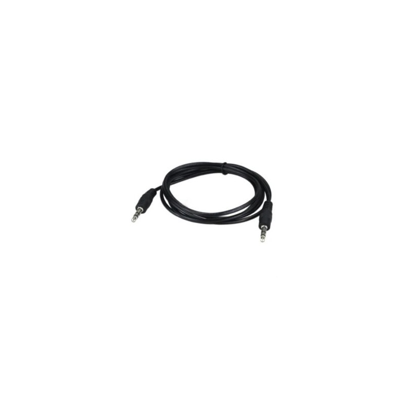 Cable Estéreo XTech de 35mm con Conector Macho a Macho 90cm XTC-315 Negro