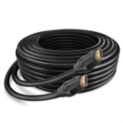Cable HDMI Steren Full HD 20m Color Negro