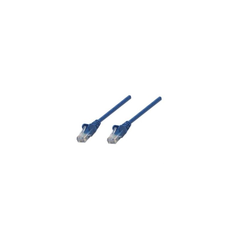 Cable Intellinet Red Cat5e UTP RJ45 M-M 7.5m Color Azul