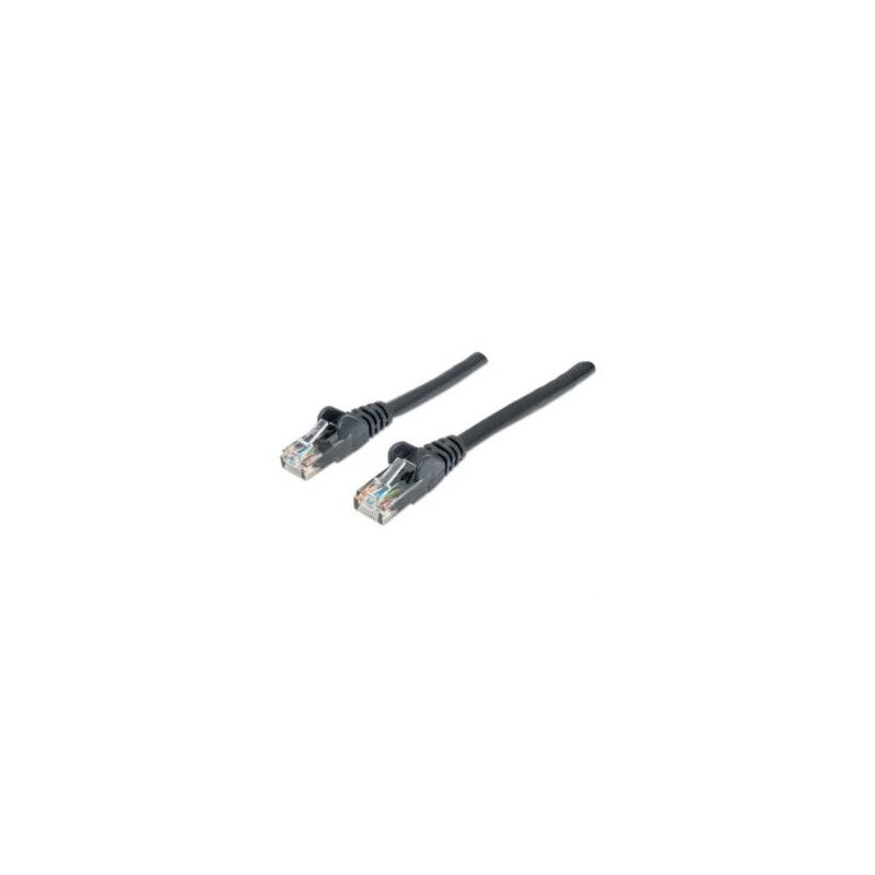 Cable Intellinet Red Cat6 UTP RJ45 M-M 1m Color Negro