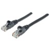 Cable Intellinet Red Cat6 UTP RJ45 M-M 3m Color Negro
