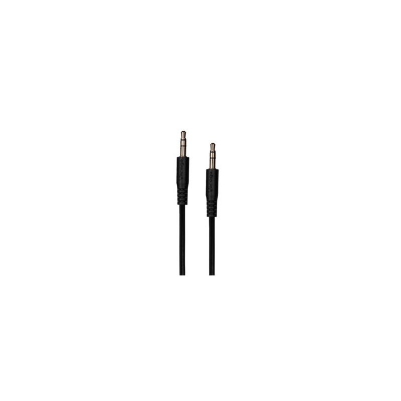 CABLE AUXILIAR AUDIO VORAGO CAB-A01B 3.5MM A 3.5 MM NEGRO