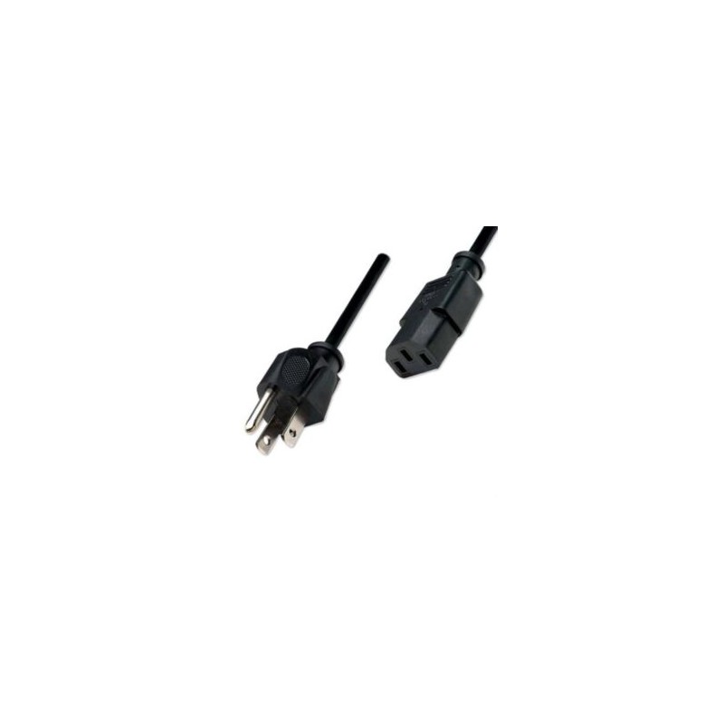 Cable de Alimentación Manhattan Estándar 1.8m Color Negro
