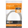 Cable de Conexión Red Nexxt Solutions U/UTP Cat6 2.10m LSZ2H Compuesto sin Halogeno de Baja Toxicidad Color Gris