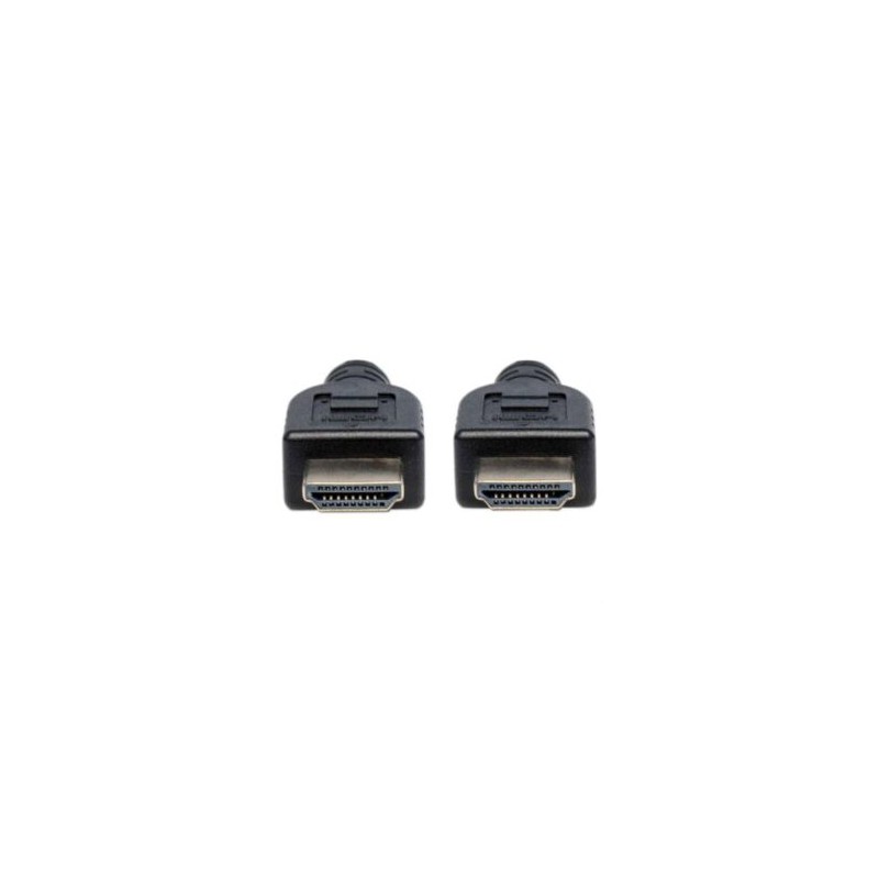 Cable Manhattan HDMI Alta Velocidad con Ethernet Blindado 2m Color Negro