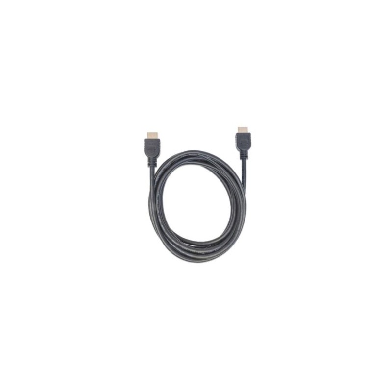 Cable Manhattan HDMI Alta Velocidad con Ethernet HDMI M-M 3m Color Negro