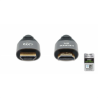 Cable Manhattan HDMI Certificado Ultra Alta Velocidad 8K a 60Hz/4K a 120Hz C/Ethernet 3m Color Negro
