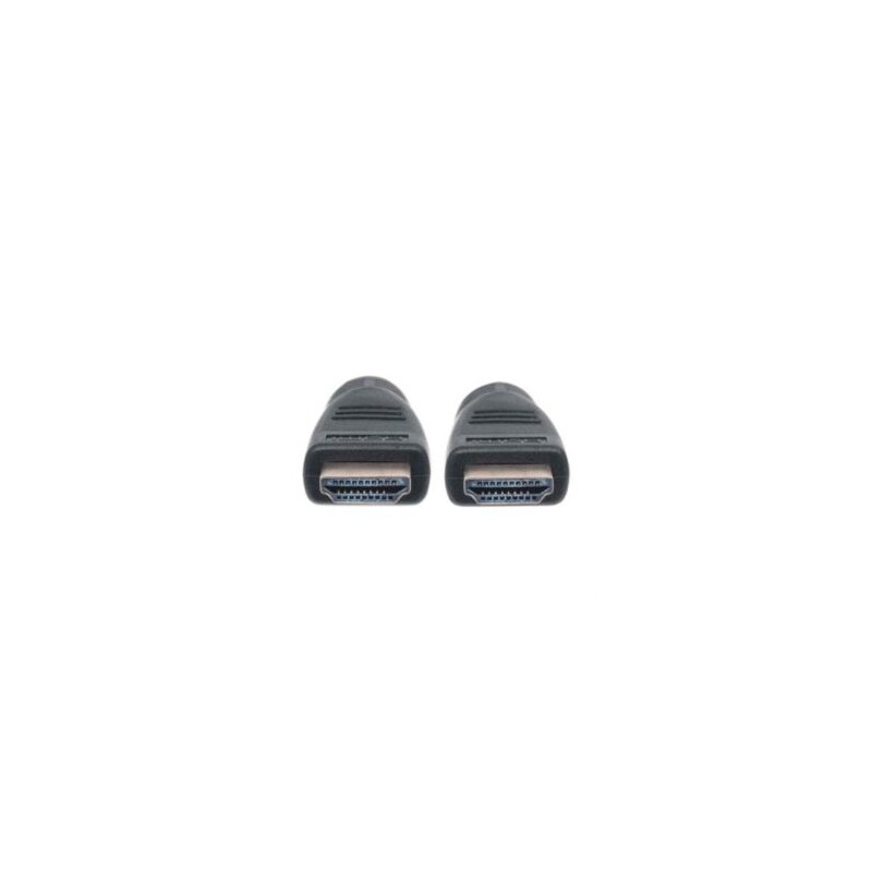 Cable Manhattan HDMI M-M Alta Velocidad Ethernet 8m Color Negro