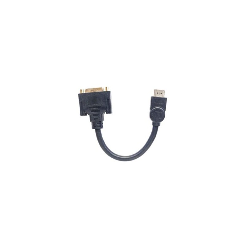 Cable Manhattan HDMI Macho a DVDI-D 20cm Color Negro
