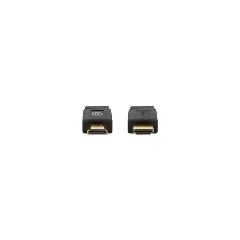 Cable Manhattan HDMI Plano Alta Velocidad con Ethernet 10m Color Negro