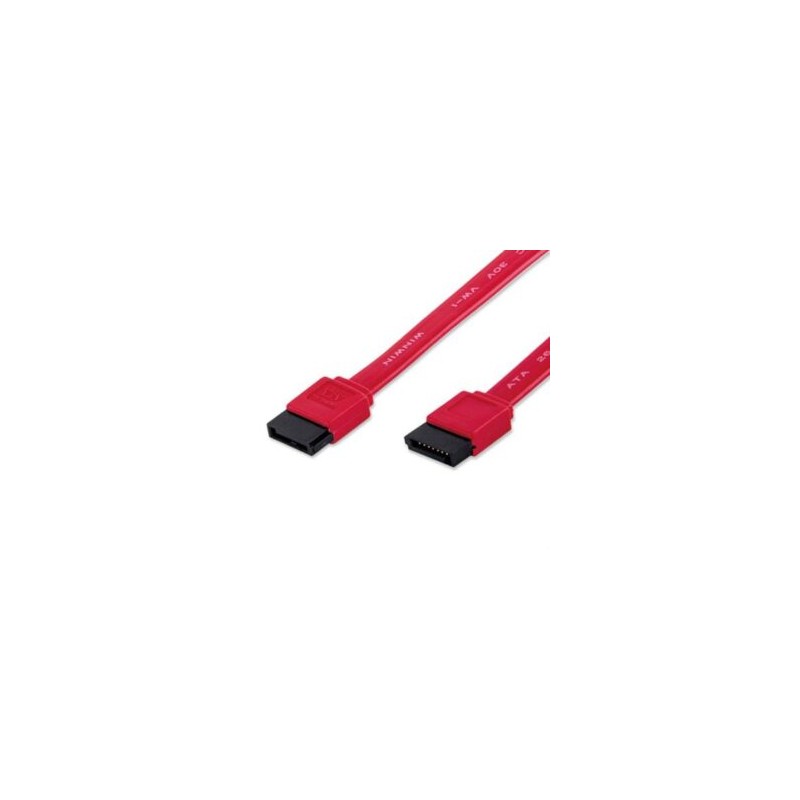 Cable Manhattan SATA HDD 50cm Color Rojo