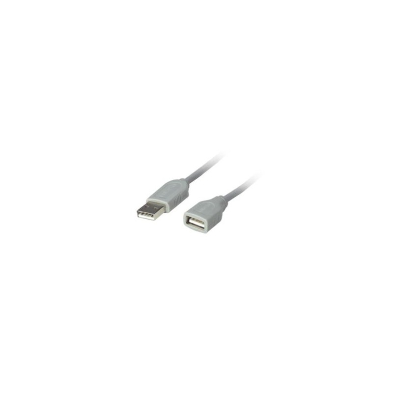 Cable Manhattan USB A-A Extensión 3m Color Gris