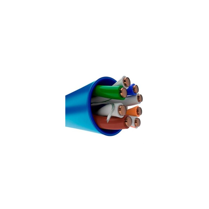 Cable Nexxt Solutions Enterprise Cat6 UTP  4P 23AWG CM 305m Azul