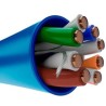 Cable Nexxt Solutions Enterprise Cat6 UTP  4P 23AWG CM 305m Azul
