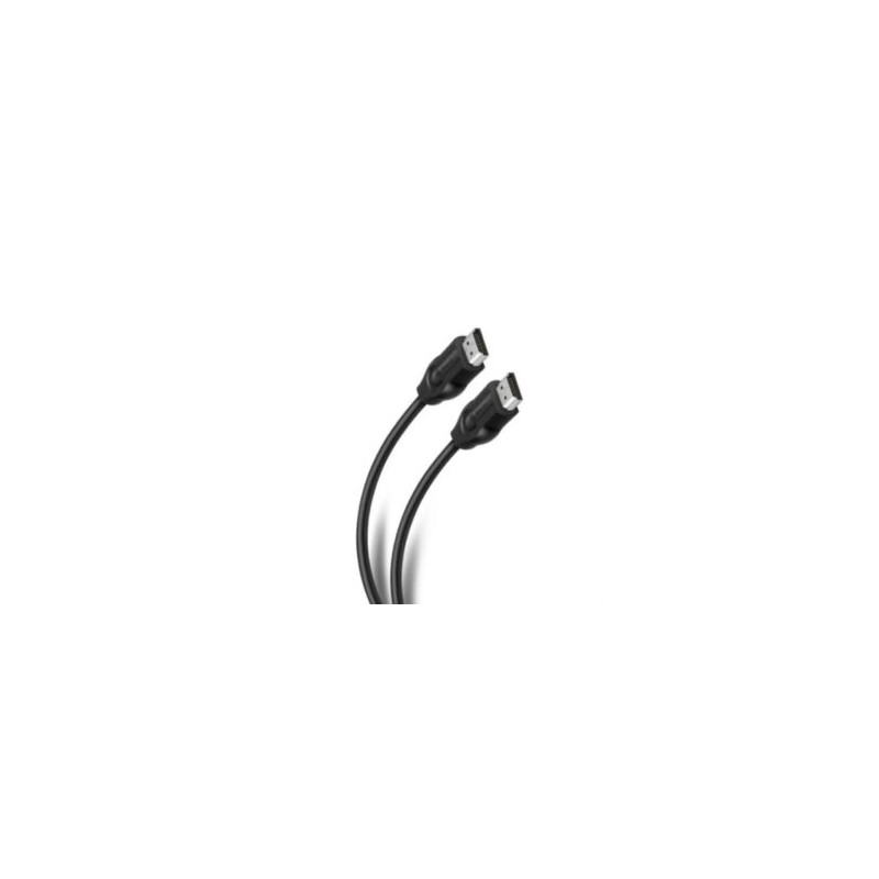 Cable Steren HDMI Con Conectores Niquelados 1.8m Color Negro