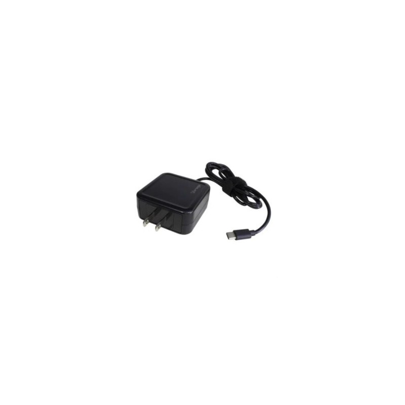 Cargador Vorago AU-501 Tipo C Carga Rápido 45W Multidispositivos Color Negro