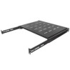 Charola Gabinete Intellinet 19? 1U Deslizable Ajustable 60-80cm Ventilada 35 Kg