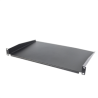 Charola Intellinet Fija Cantilever Rack 19? 1U No Ventilada 30cm Color Negro