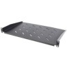 Charola Intellinet Fija Cantilever Rack 19? 1U Ventilada 30cm Color Negro