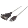 Convertidor Manhattan USB a Puerto Serial 1.8m