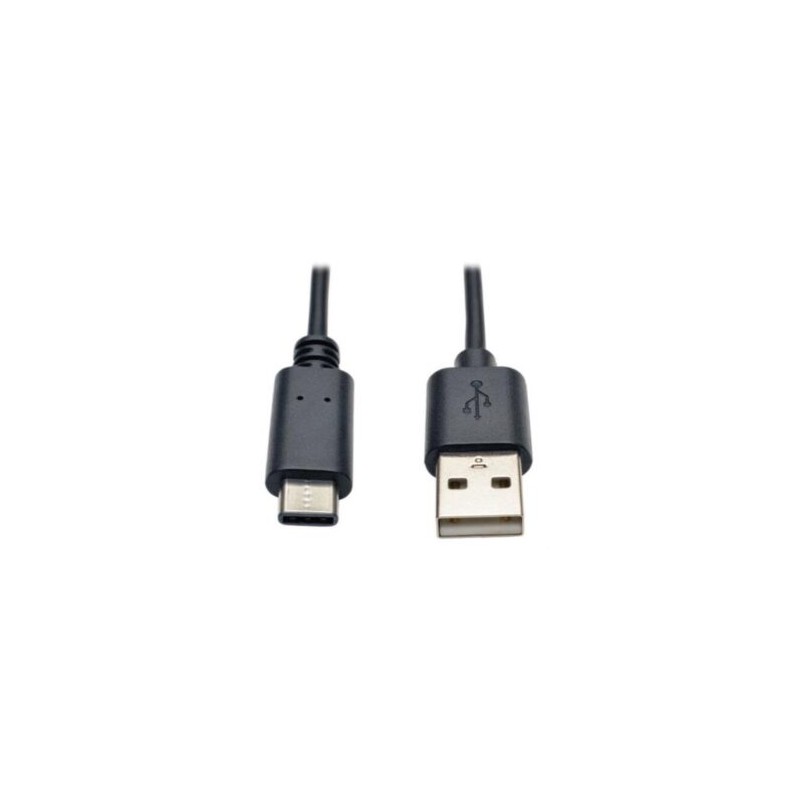 Cable Tripp Lite USB 2.0-A a USB-C 1.83m Color Negro
