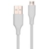 CABLE USB VORAGO CAB-M01W USB- MICRO USB 1 METRO BLANCO