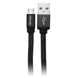 Cable Vorago CAB-212 USB Tipo A Micro USB 2m Color Negro