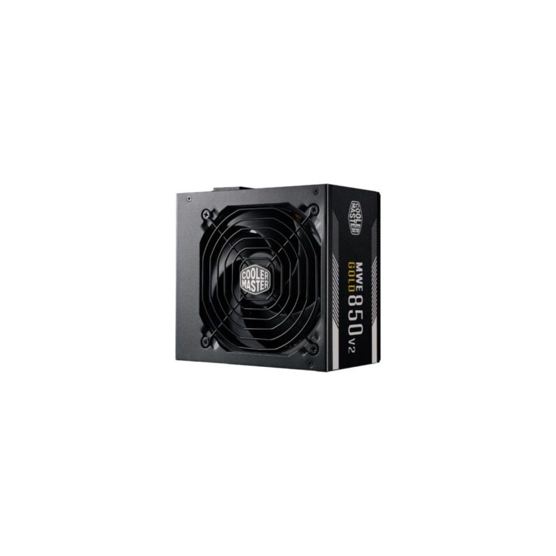Fuente de Poder Cooler Master MWE 850 Gold V2 850W ATX 12V 80 Plus Gold 24 pin Fan 120mm Negro