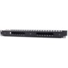 Organizador Intellinet Cables 19? 1U Horizontal Metalico Color Negro