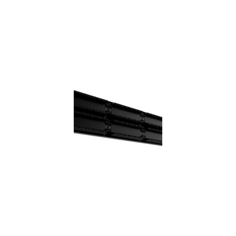Panel de Conexión Red Nexxt Solutions para Rack Cat6 48 Puertos Pre-configurado Sin Blindaje Tipo 110 Esmalte Negro