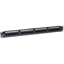 Panel Parcheo Intellinet Cat 6 24 Puertos UTP 1U
