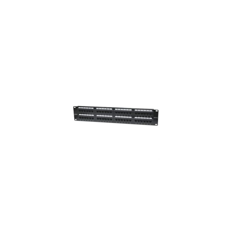 Panel Parcheo Intellinet Cat 6 48 Puertos UTP 2U