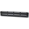 Panel Parcheo Intellinet Cat 6 48 Puertos UTP 2U