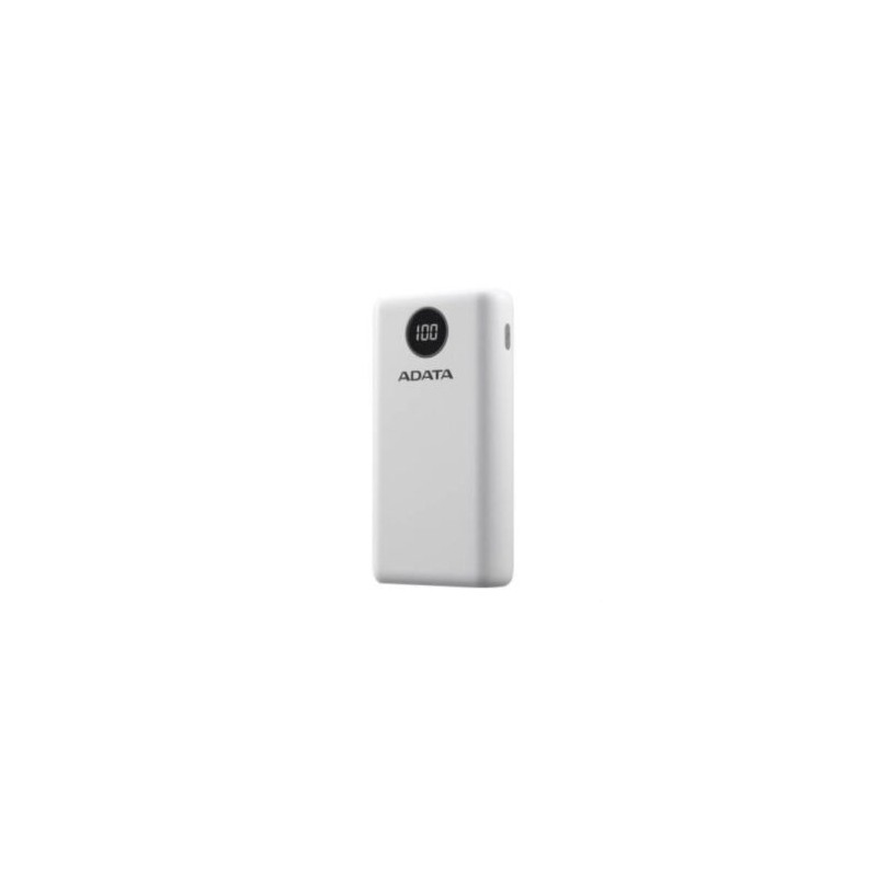 Power Bank Adata P20000QCD Digital 20000mAh Color Blanco