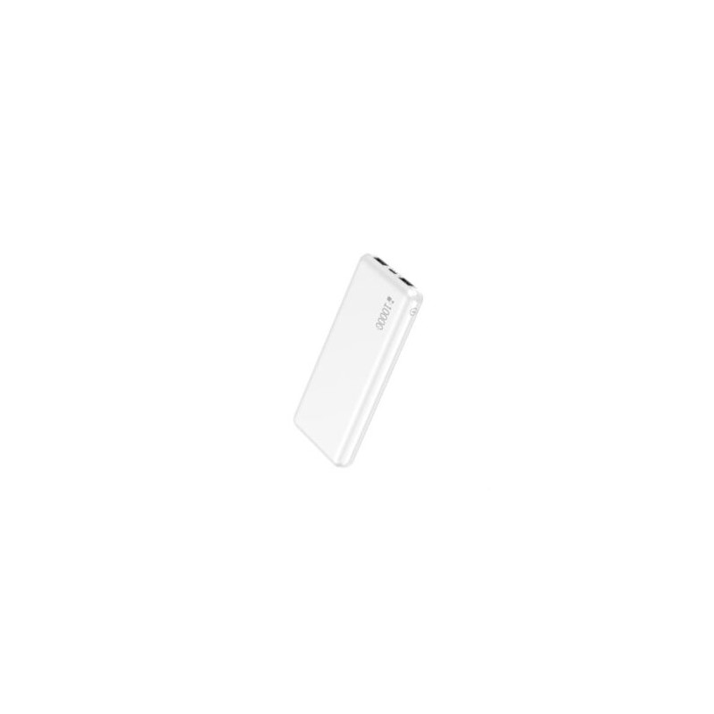 Power Bank Nextep Ultra Ligera 10000 mAh 3 Puertos Color Blanco