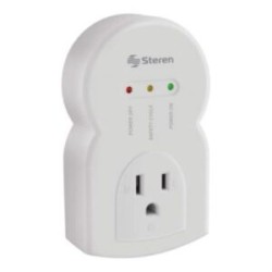 Protector de Voltaje Steren Contra Variaciones 3600W para Electrodomésticos